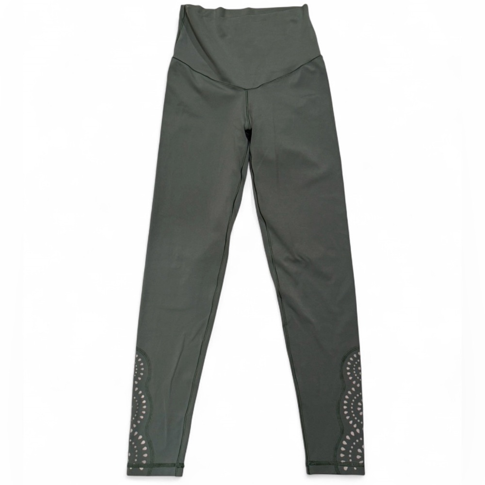 aerie Olive Green Seamless High-Rise Leggings